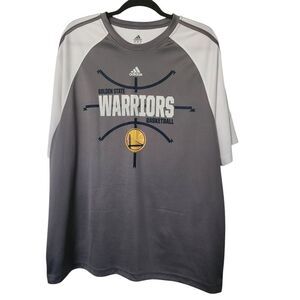 Adidas Mens Golden State Warriors Basketball Shirt Size Large